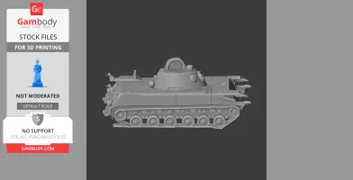 2S9 Nona - Tank Model STL