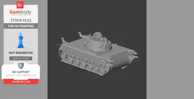 2S9 Nona - Tank Model STL