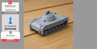 2S9 Nona - Tank Model STL
