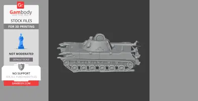 2S9 Nona - Tank Model STL