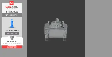 2S9 Nona - Tank Model STL