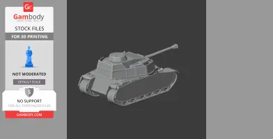 43M Turan III - Tank Model STL