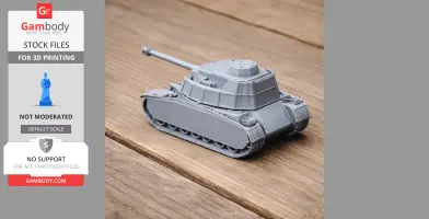 43M Turan III - Tank Model STL