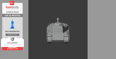 43M Turan III - Tank Model STL
