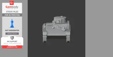 4TP - Tank Model STL