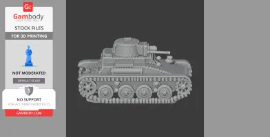 4TP - Tank Model STL