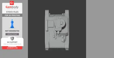 4TP - Tank Model STL