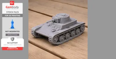 4TP - Tank Model STL
