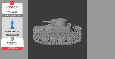 4TP - Tank Model STL