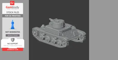 4TP - Tank Model STL
