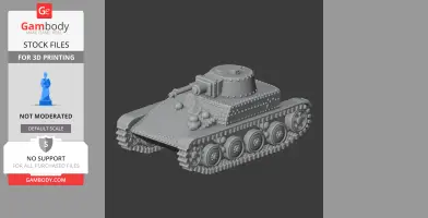 4TP - Tank Model STL