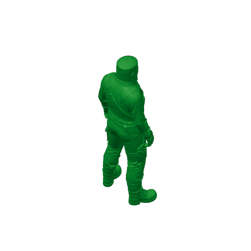 AK-47 - Rust Figurine.3mf
