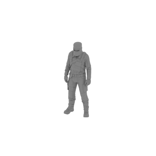 AK-47 - Rust Figurine.stl