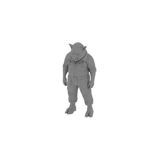 Alpha Hog - Satisfactory Figurine.stl