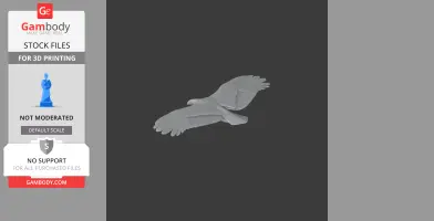 Griffon Vulture - Prehistoric Animal STL