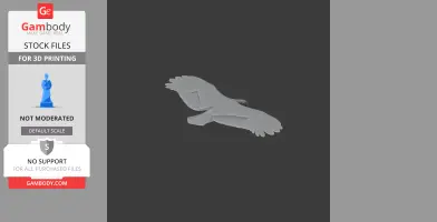 Griffon Vulture - Prehistoric Animal STL