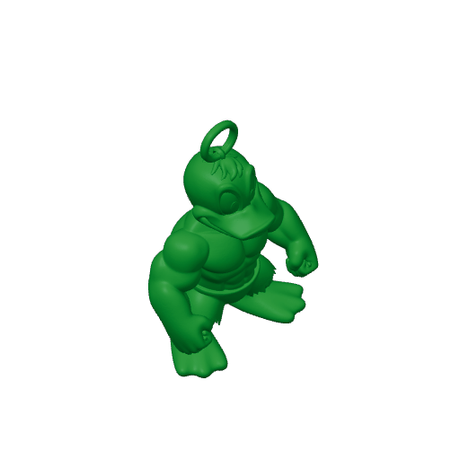 Donald Duck Hulk Ring Figure.3mf