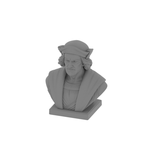 Christopher Columbus Bust.stl