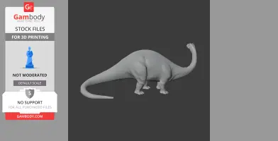Hecatosaurus - Prehistoric Animal STL