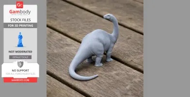 Hecatosaurus - Prehistoric Animal STL