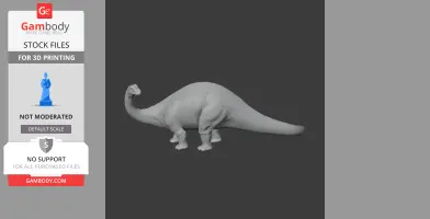 Hecatosaurus - Prehistoric Animal STL