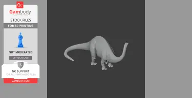 Hecatosaurus - Prehistoric Animal STL