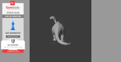 Hecatosaurus - Prehistoric Animal STL