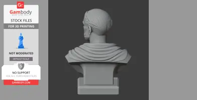 Cicero Bust - Historical Warrior STL