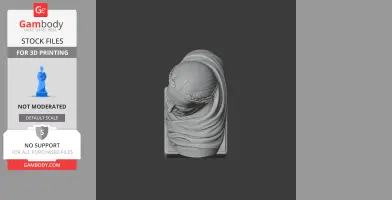 Cicero Bust - Historical Warrior STL