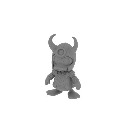 Donald Duck Loki Ring Figure.stl