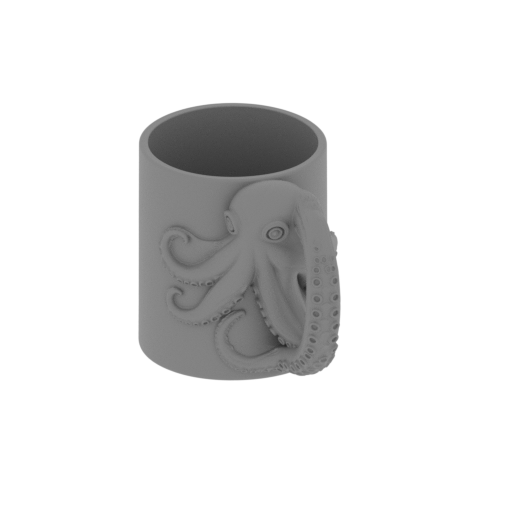 Octopus Mug.stl