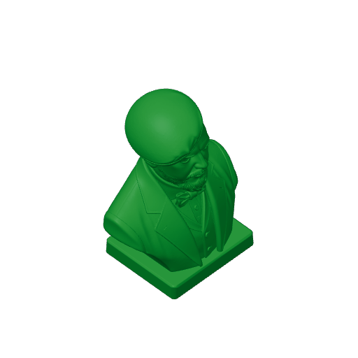 Claude Debussy Bust.3mf