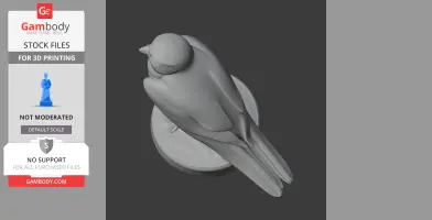 Lanner Falcon - Prehistoric Animal STL