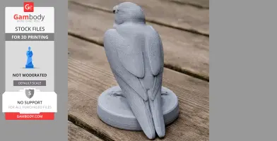 Lanner Falcon - Prehistoric Animal STL
