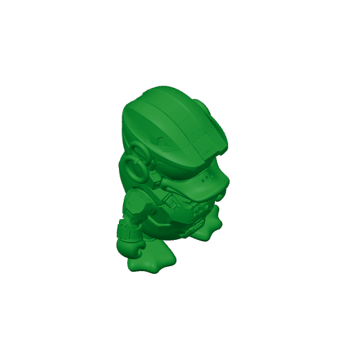 Donald Duck Master Chief Ring Figure.3mf