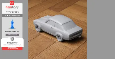 Alan Mann Racing - Scale Vehicle STL