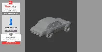 Alan Mann Racing - Scale Vehicle STL