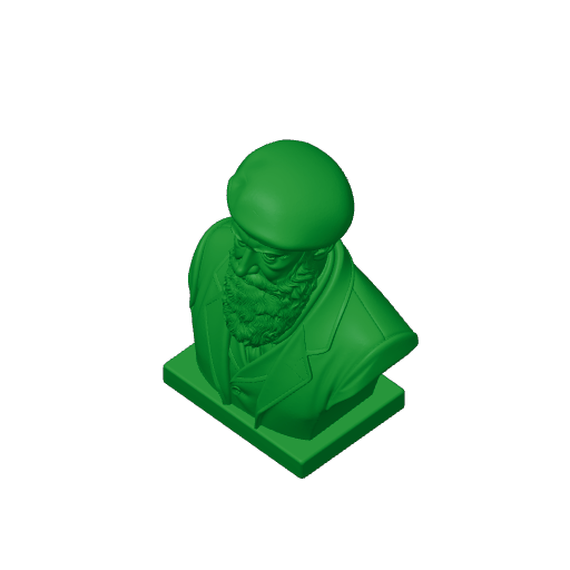 Claude Monet Bust.3mf