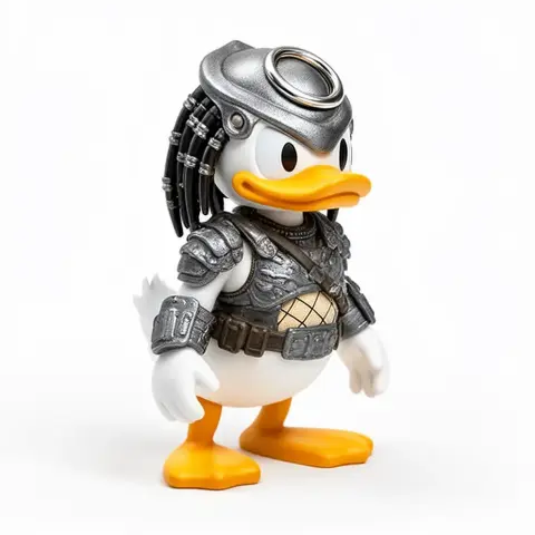 Donald Duck Predator Ring Figure - Mashup Figure STL