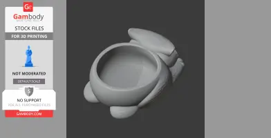 Owl Bowl - Animal Wall Hook STL
