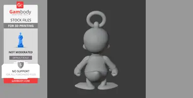Donald Duck Spider-Man Ring Figure - Mashup Figure STL