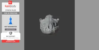 Black-backed Jackal Skull - Skull Replica STL