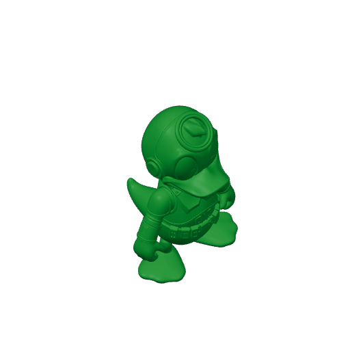 Donald Duck Stormtrooper Ring Figure.3mf