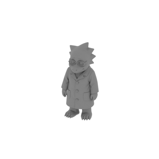 Alphys - Undertale Figurine.stl