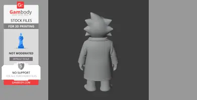 Alphys - Undertale Figurine - Character Figure STL