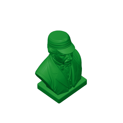 David Livingstone Bust.3mf