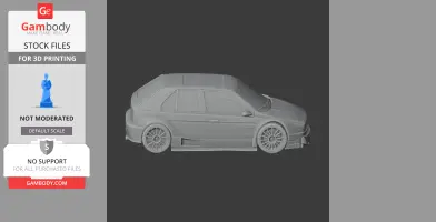 Alfa Romeo 155 - Scale Vehicle STL