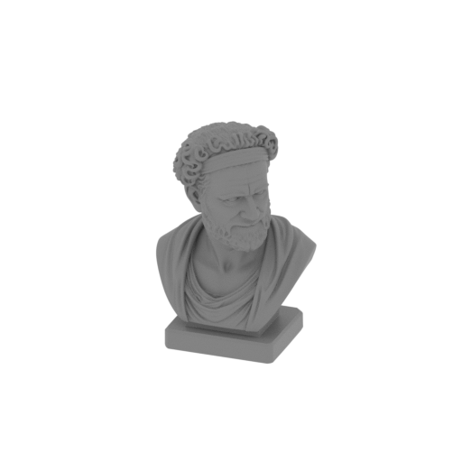 Democritus Bust.stl