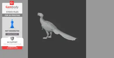 Microvenator - Prehistoric Animal STL