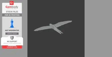 Military Macaw - Prehistoric Animal STL